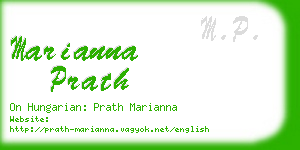 marianna prath business card